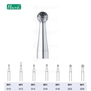 Fraise diamant boule diametre1 2mm grain moyen M01