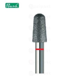 Fraise diamant cone arrondi diametre4mm Grain fin M01