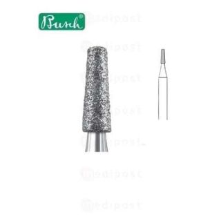 Fraise diamant cone diametre1 2mm grain moyen M01