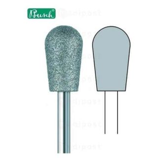 Fraise diamant cone diametre7mm grain moyen M01