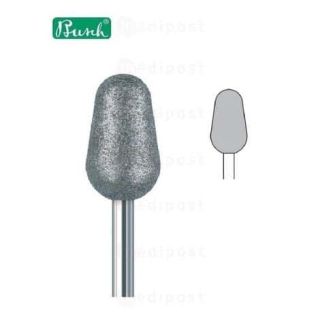 Fraise diamant cone diametre8 0mm grain moyen M01