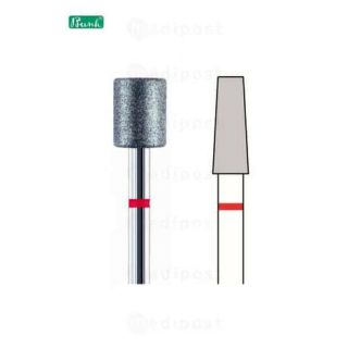 Fraise diamant cone diametre 3 3mm grain fin M01