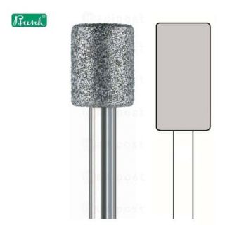 Fraise diamant cylindre diametre6 5mm grain moyen M01