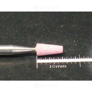 Fraise emeri allumette diametre2 8mm corindon affine rose M01