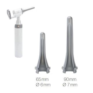 G-000.21.34X Spéculum vétérinaire métallique fendu Otoscope G100