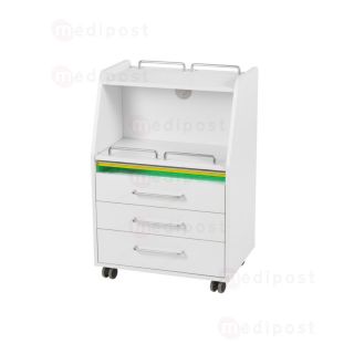 GUE200708 Gueridon avec tiroir de sterilisation UV serie Mobipost M01