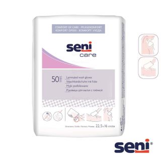 Gant de toilette disposable avec film protecteur M01