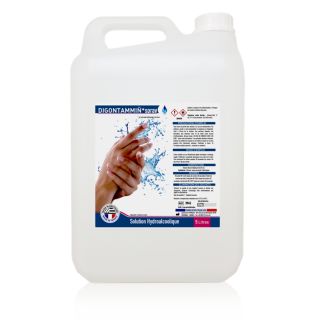 Gel hydroalcoolique Digontammin 5 litres M01