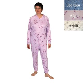 Grenouillère Ouessant unisex col V long M01