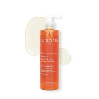 LA ROSEE HUILE DOUCHE FL POMPE 400ML M01