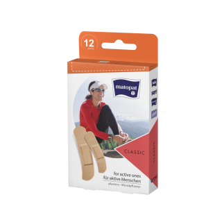 MA167GLMM007 Pansements elastiques en tissu predecoupes  assortiment M01
