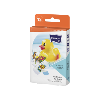 MA167GLMM049 Pansements adhesifs pour enfant Happy Tattoo M01