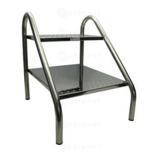 Marchepied en inox 2 marches M01