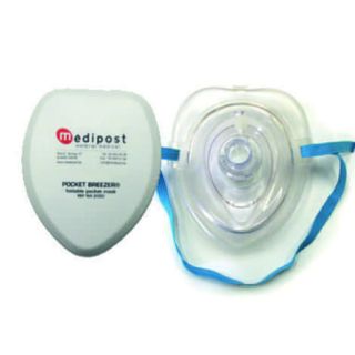 Masque de poche avec prise O2 M01