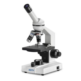 OBS101 Microscope scolaire Monoculaire à lumière transmise KERN OBS-101 M01