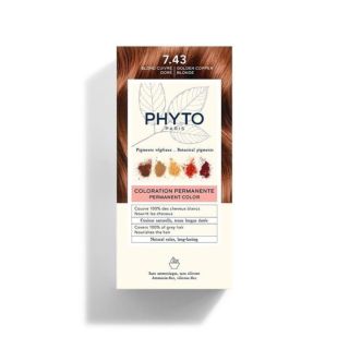 PHYTOCOLOR Coloration 7.43 Blond cuivré doré M01