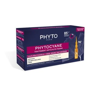 PHYTOCYANE Traitement antichute réactionnelle Femme 12X5ML M01