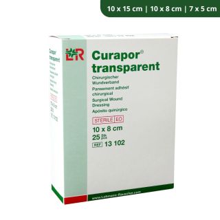 Pansement transparent adhésif stérile Curapor M01