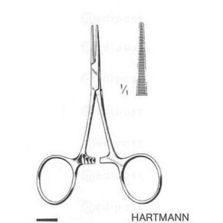 Pince hemostatique HARTMANN droite 10cm M01