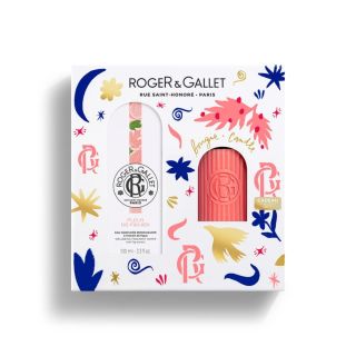 ROGER&GALLET Coffret Eau Parfumée + Bougie Fleur de Figuier M01