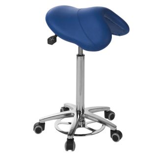 S5660AP30 Tabouret silla de montar Ecopostural base aluminium avec declenchement M01