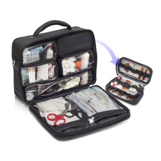 Sac medical pour visite a domicile noir M01