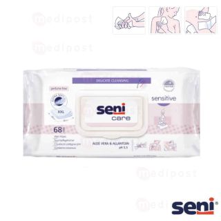 Seni Care lingette Aloe vera M01