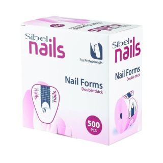 Sibel Nails Forms 500pc M01