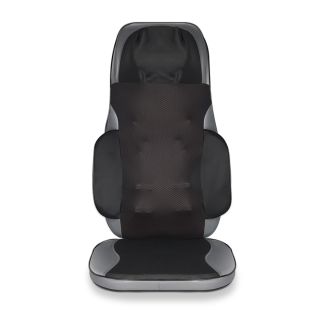 Siège de massage Shiatsu noir gris pour le dos M01