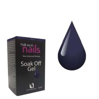 Soak off vernis semi permanent Bleu nuit M01