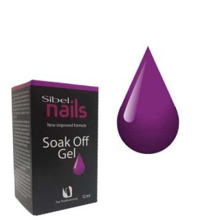 Soak off vernis semi permanent Violet petillant M01