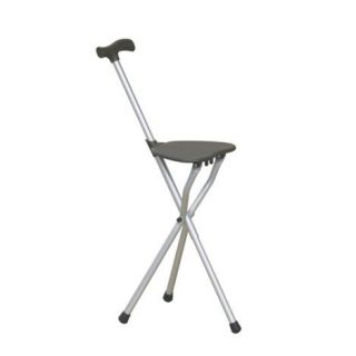 canne siège droite aluminium repliable M01