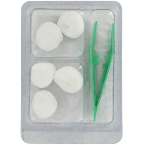 Set de soin Mini - Pinces et tampons à usage unique S.A.D.