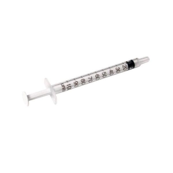 Seringue à insuline 1ml / 100UI - Seringue stérile avec ou sans aiguille -  Pikdare