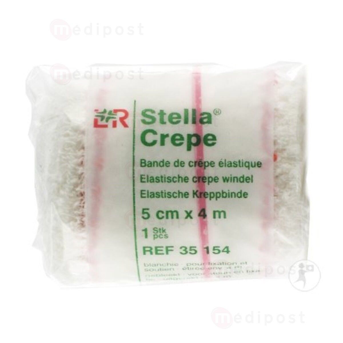 Stella® Crepe Bande de crêpe élastique 10 cm x 4 m 1 pc(s