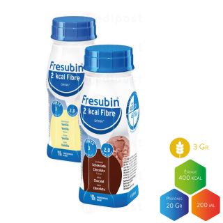 7098601 Fresubin 2kcal Drink avec fibres 200ml M01