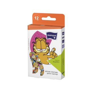 MA167GLMM006 Pansement adhesif pour enfant Happy Garfield   assortiment M01