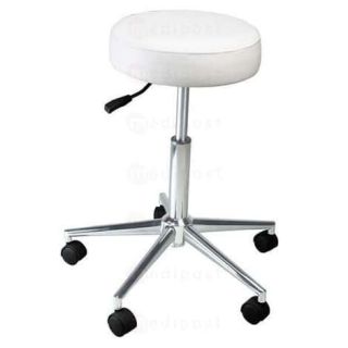 Tabouret Blanc 5 branches assise 9 cm M01