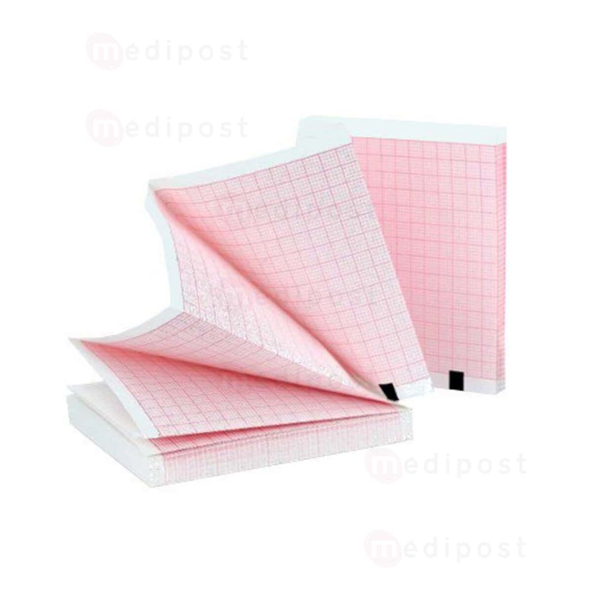 Papier pour ecg Edan SE 601 110mmx140mm 144 feuilles M02