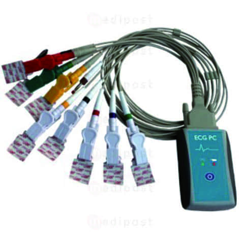 Electrocardiographe numerique sans fil ECG PC M02