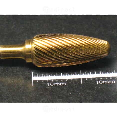 Fraise speed carbure nitrure de titane ovale diametre7mm M02