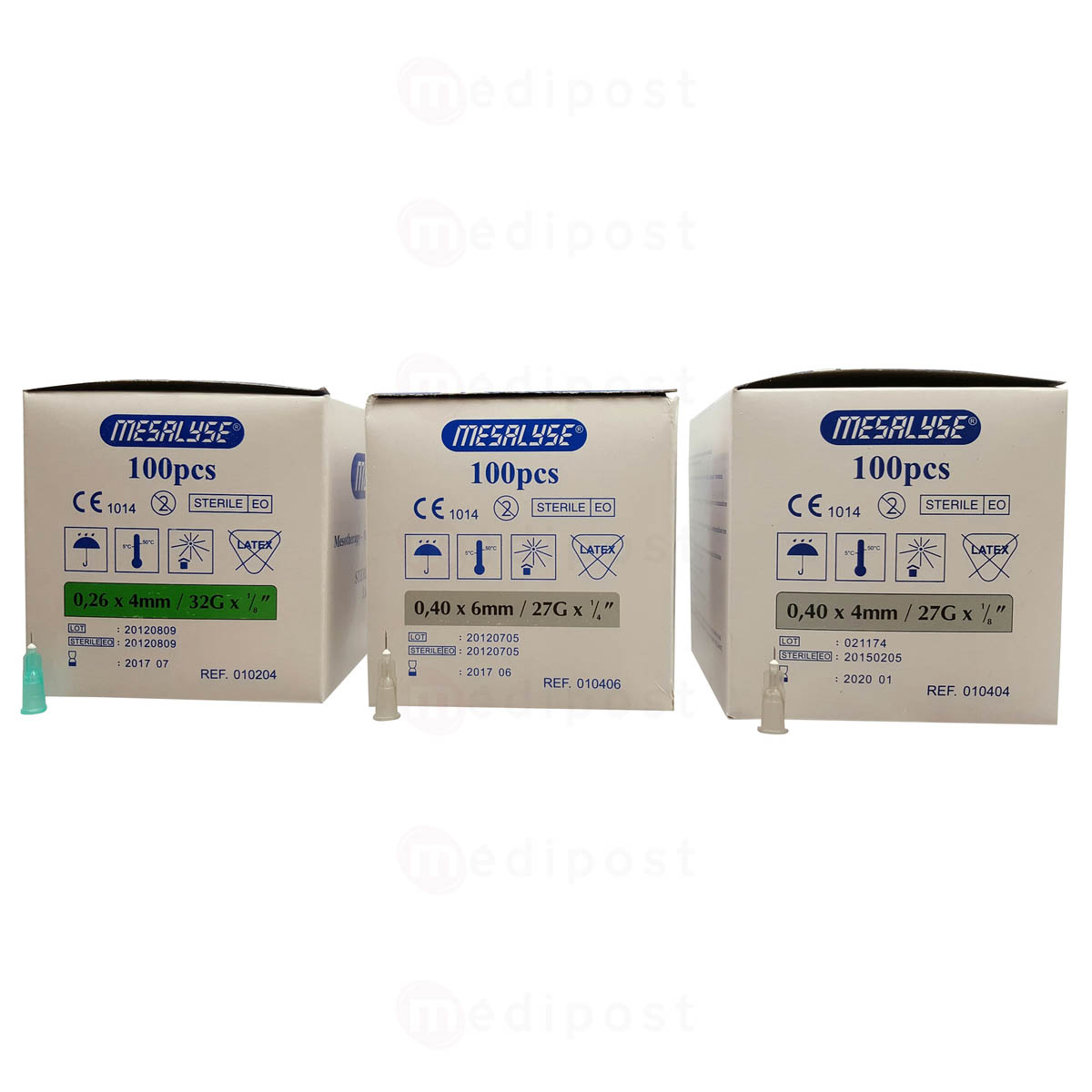 010X04 Aiguille pour mésothérapie M02