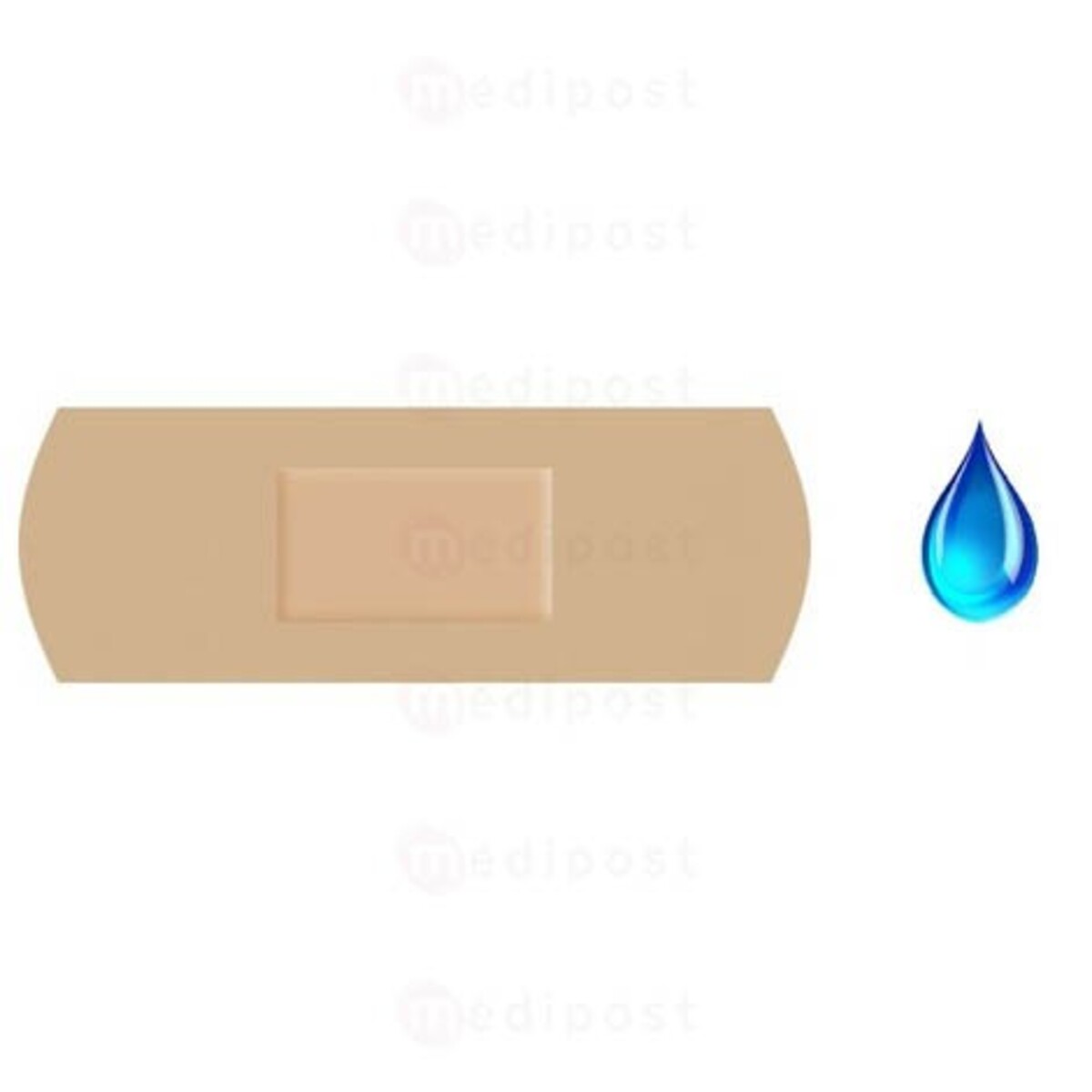 8170 Protectaplast Pro Washproof impermeable 72 x 19 mm M02