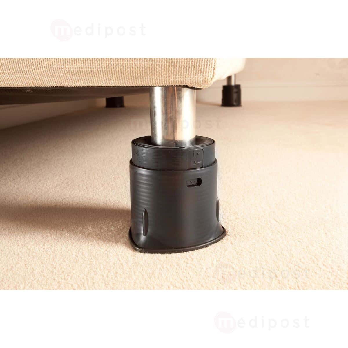 Rehausseurs de meuble Langham SureGrip 3 8 a 10 cm M03