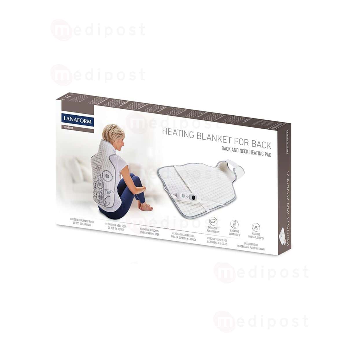 Lanaform Heating Blanket dos complet M03
