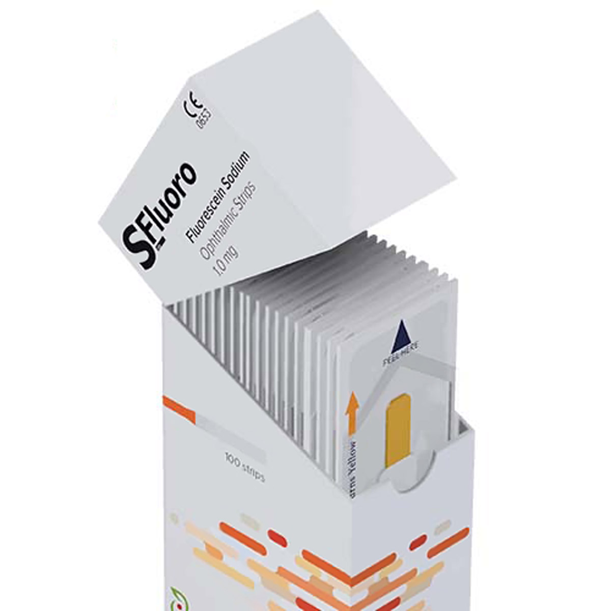 SP91000 Tigette de fluorescéine pour usage ophtalmique M02