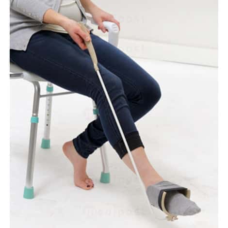 Enfile bas rallonge d un chausse pied 74 cm M02