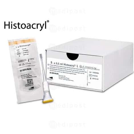 Colle tissulaire Histoacryl Transparent M02