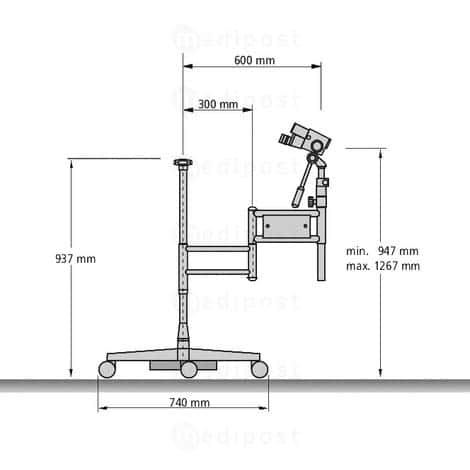 Colposcope Bras Swing O Matic M02