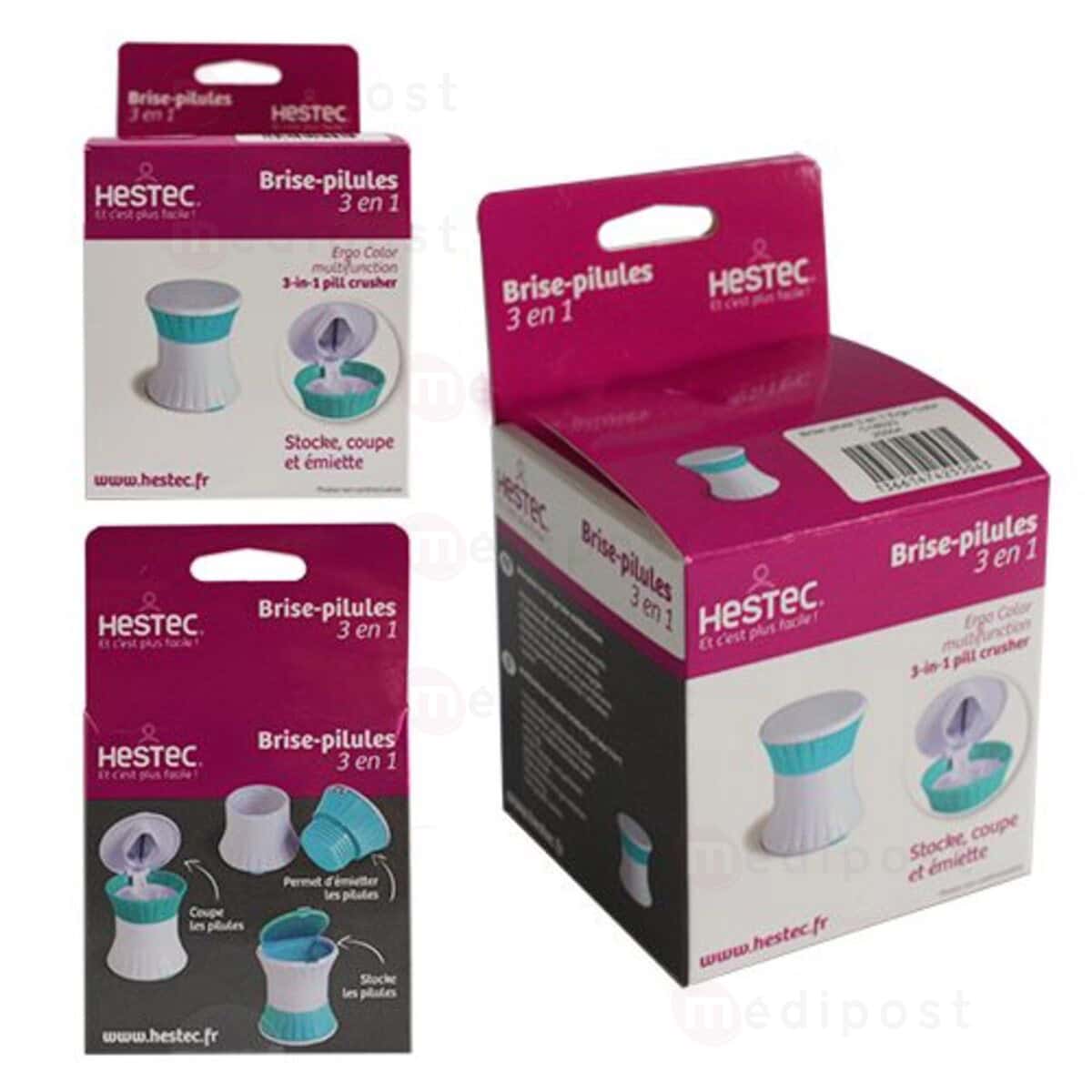 Coupe medicamentsbroyeur 3 en 1 M05
